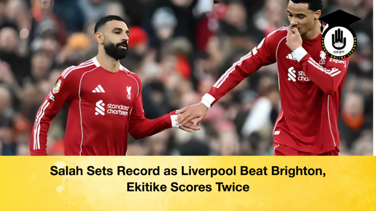 news thumbnail 1765670381746 Salah Sets Record as Liverpool Beat Brighton, Ekitike Scores Twice