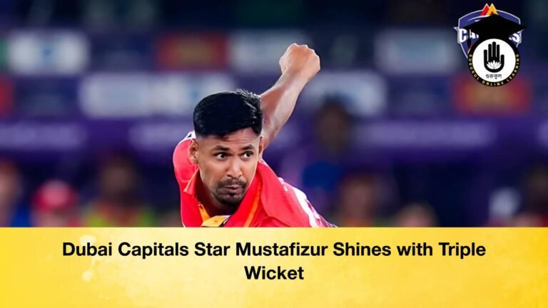news thumbnail 1766009659177 Dubai Capitals Star Mustafizur Shines with Triple Wicket