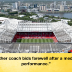 Another coach bids farewell after a mediocre performance. 2 "Another coach bids farewell after a mediocre performance."