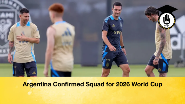 Argentina Confirmed Squad for 2026 World Cup Argentina Confirmed Squad for 2026 World Cup