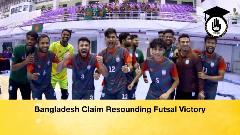 Bangladesh Claim Resounding Futsal Victory Bangladesh Claim Resounding Futsal Victory