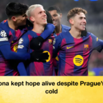 Barcelona kept hope alive despite Pragues biting cold Barcelona kept hope alive despite Prague's biting cold
