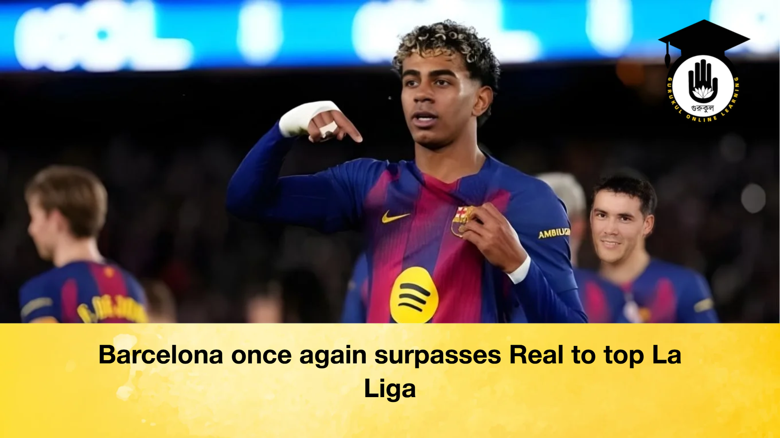 Barcelona once again surpasses Real to top La Liga Barcelona once again surpasses Real to top La Liga