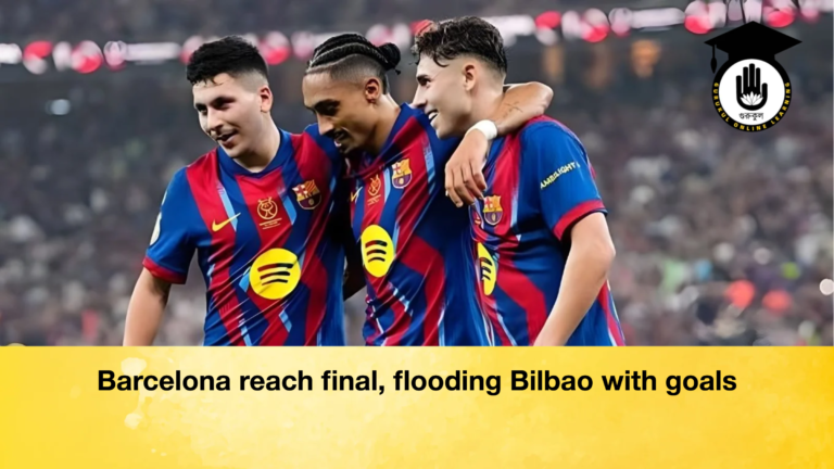 Barcelona reach final flooding Bilbao with goals Barcelona reach final, flooding Bilbao with goals