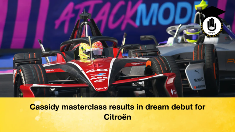 Cassidy masterclass results in dream debut for Citroen Cassidy masterclass results in dream debut for Citroën