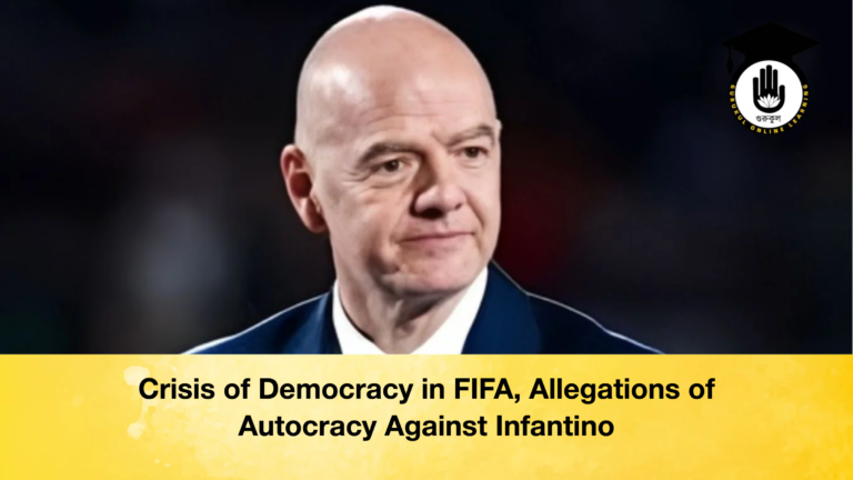 Crisis of Democracy in FIFA Allegations of Autocracy Against Infantino Crisis of Democracy in FIFA, Allegations of Autocracy Against Infantino
