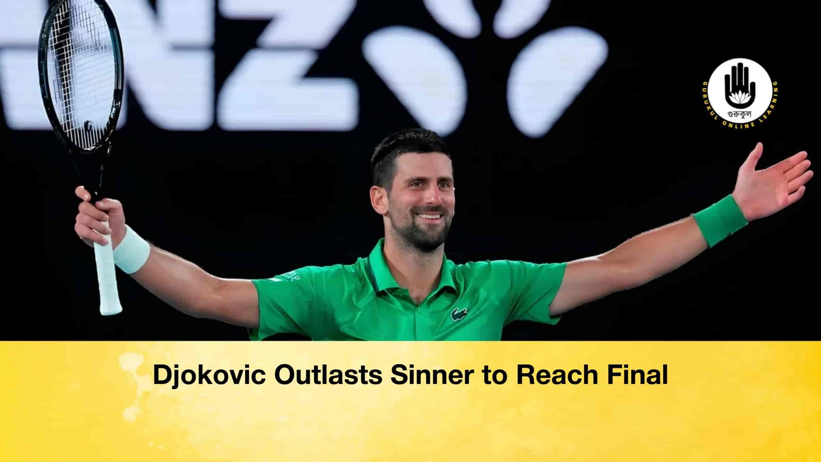 Djokovic Outlasts Sinner to Reach Final