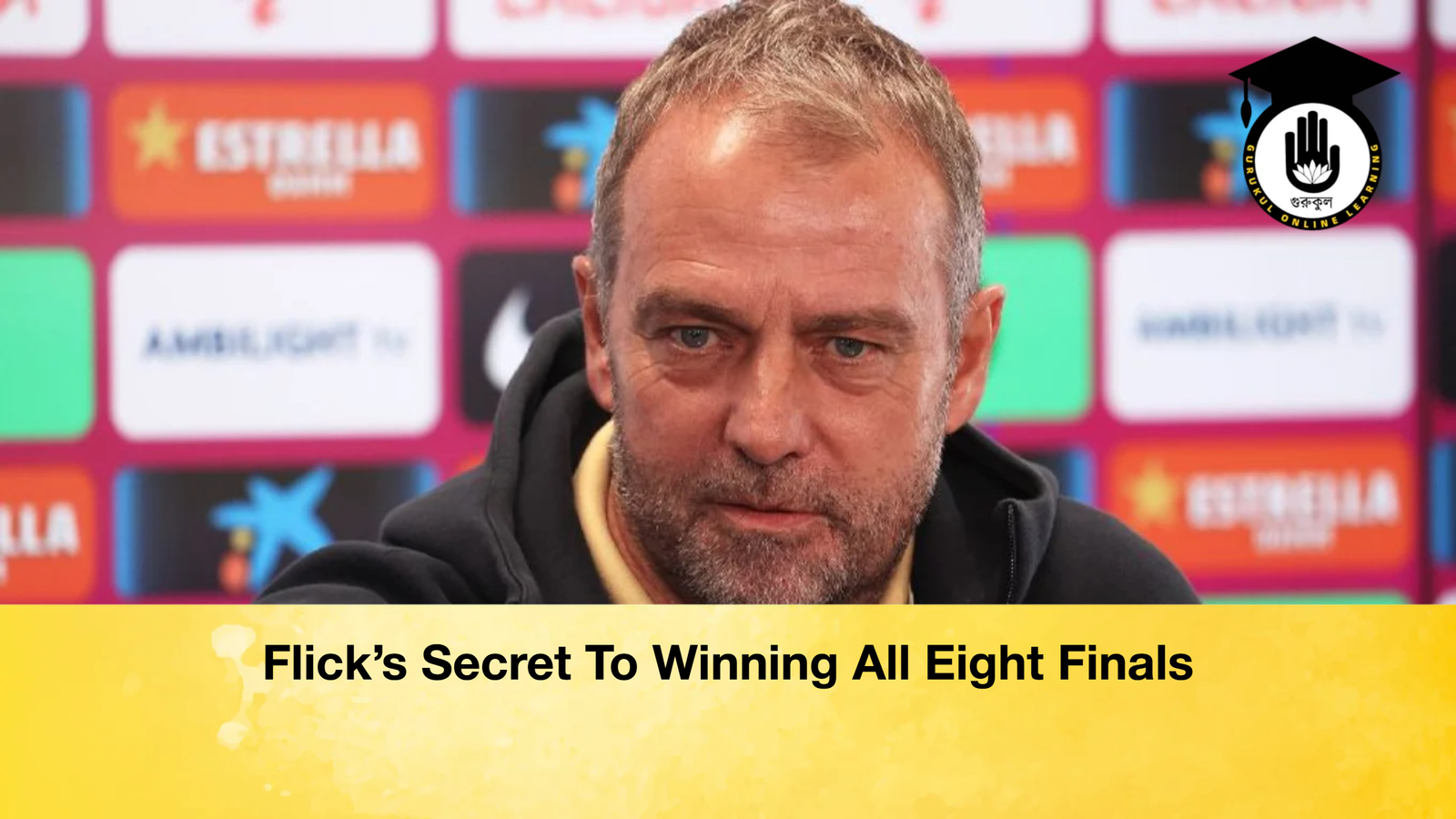 Flicks Secret To Winning All Eight Finals Flick's Secret To Winning All Eight Finals