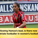 Following Hamzas lead is there now an expatriate footballer in womens football too Following Hamza’s lead, is there now an expatriate footballer in women’s football too