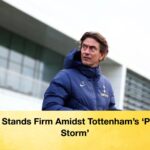 Frank Stands Firm Amidst Tottenhams ‘Perfect Storm Frank Stands Firm Amidst Tottenham’s ‘Perfect Storm’