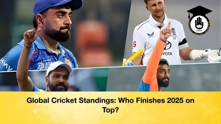 Global Cricket Standings Who Finishes 2025 on Top Global Cricket Standings: Who Finishes 2025 on Top?