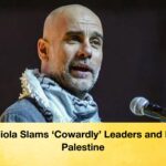 Guardiola Slams ‘Cowardly Leaders and Backs Palestine Guardiola Slams ‘Cowardly’ Leaders and Backs Palestine