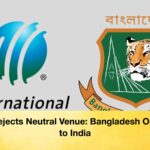 ICC Rejects Neutral Venue Bangladesh Ordered to India ICC Rejects Neutral Venue: Bangladesh Ordered to India
