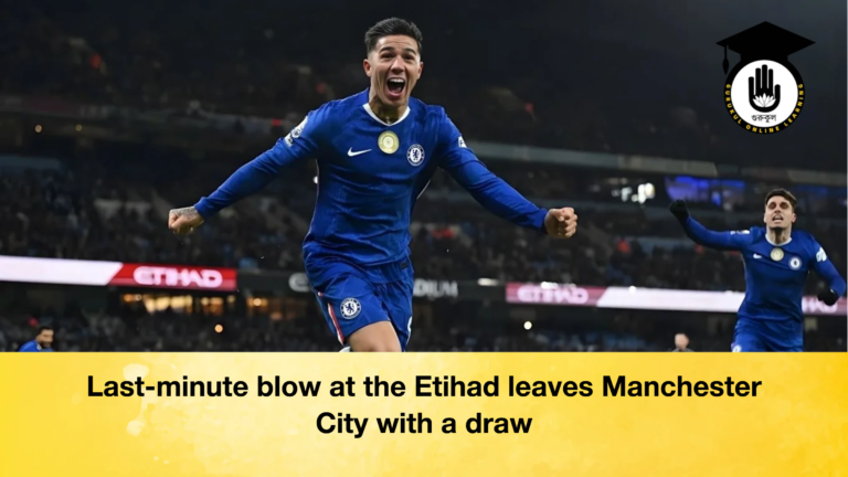 Last minute blow at the Etihad leaves Manchester City with a draw Last-minute blow at the Etihad leaves Manchester City with a draw