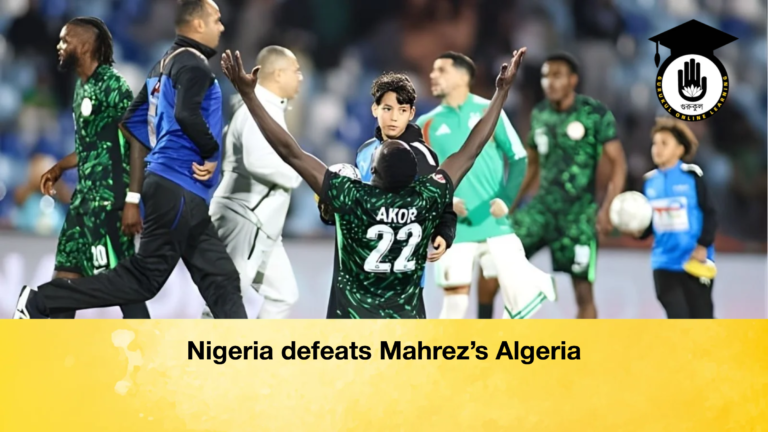 Nigeria defeats Mahrezs Algeria Nigeria defeats Mahrez’s Algeria