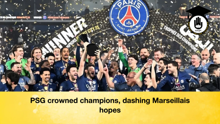 PSG crowned champions dashing Marseillais hopes PSG crowned champions, dashing Marseillais hopes