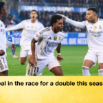 Real in the race for a double this season Real in the race for a double this season