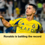 Ronaldo is battling the record Ronaldo is battling the record