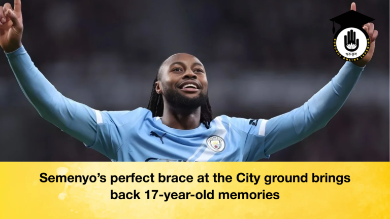 Semenyos perfect brace at the City ground brings back 17 year old memories Semenyo’s perfect brace at the City ground brings back 17-year-old memories