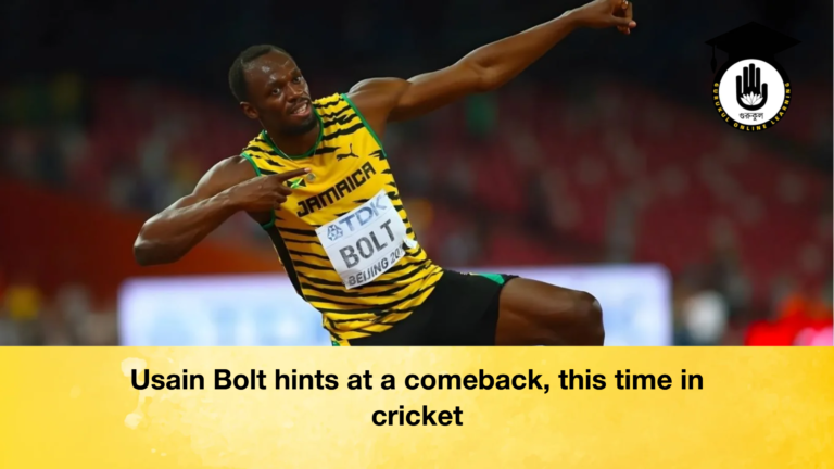 Usain Bolt hints at a comeback, this time in cricket