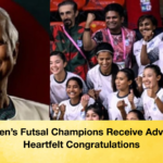 Womens Futsal Champions Receive Advisers Heartfelt Congratulations Women’s Futsal Champions Receive Adviser’s Heartfelt Congratulations