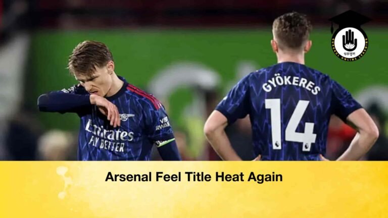 Arsenal Feel Title Heat Again