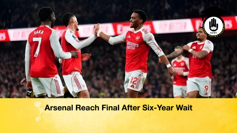 Arsenal Reach Final After Six Year Wait Arsenal Reach Final After Six-Year Wait