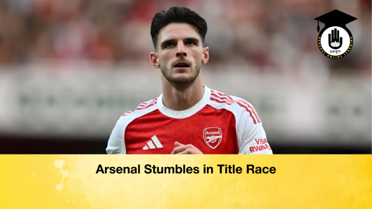 Arsenal Stumbles in Title Race Arsenal Stumbles in Title Race