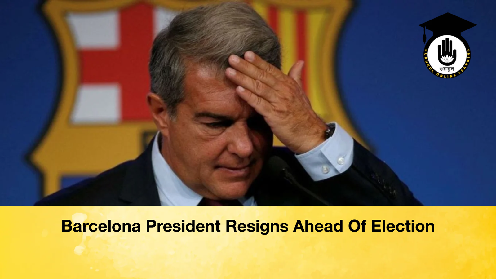 Barcelona President Resigns Ahead Of Election Barcelona President Resigns Ahead Of Election