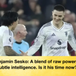 Benjamin Sesko A blend of raw power and subtle intelligence. Is it his time now “Benjamin Sesko: A blend of raw power and subtle intelligence. Is it his time now?”