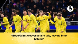 BodoGlimt weaves a fairy tale leaving Inter behind “BodoGlimt weaves a fairy tale, leaving Inter behind”