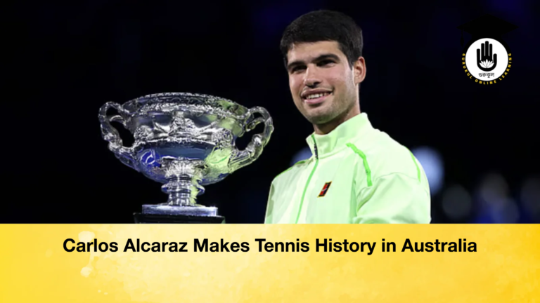 Carlos Alcaraz Makes Tennis History in Australia Carlos Alcaraz Makes Tennis History in Australia
