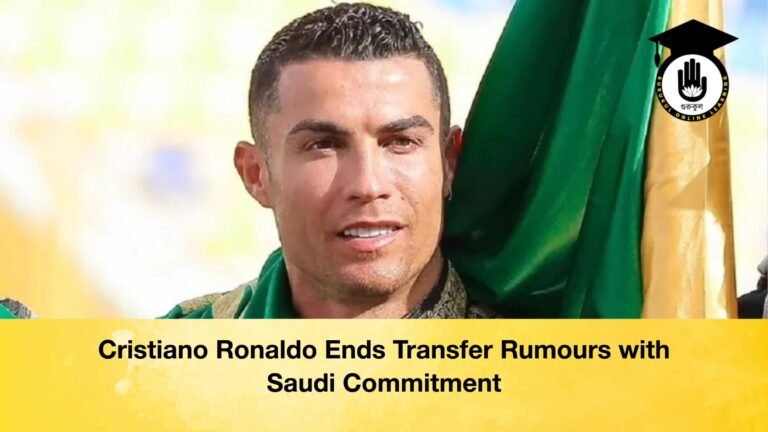 Cristiano Ronaldo Ends Transfer Rumours with Saudi Commitment Cristiano Ronaldo Ends Transfer Rumours with Saudi Commitment