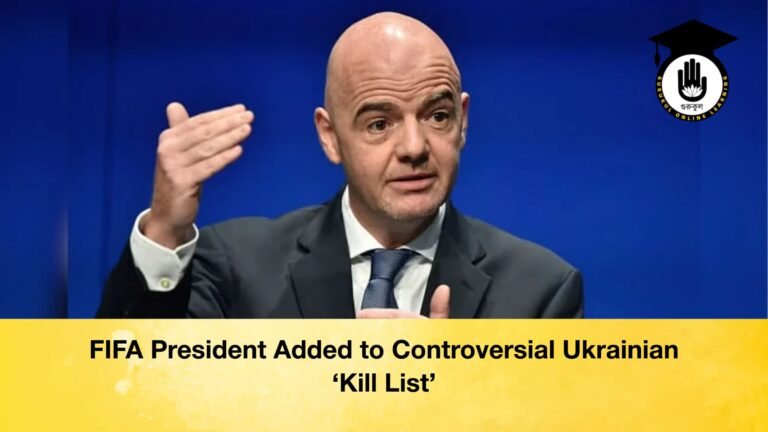 FIFA President Added to Controversial Ukrainian Kill List FIFA President Added to Controversial Ukrainian 'Kill List'