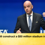 FIFA will construct a 50 million stadium in Gaza FIFA will construct a $50 million stadium in Gaza.