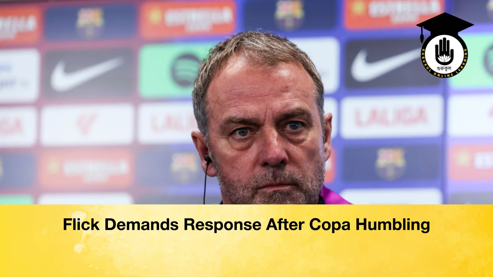 Flick Demands Response After Copa Humbling Flick Demands Response After Copa Humbling