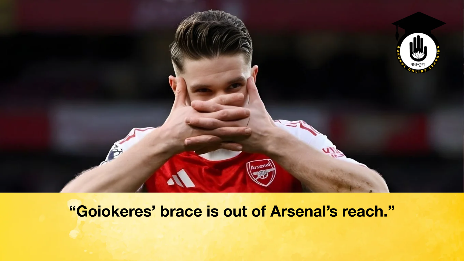 Goiokeres brace is out of Arsenals reach "Goiokeres’ brace is out of Arsenal’s reach."