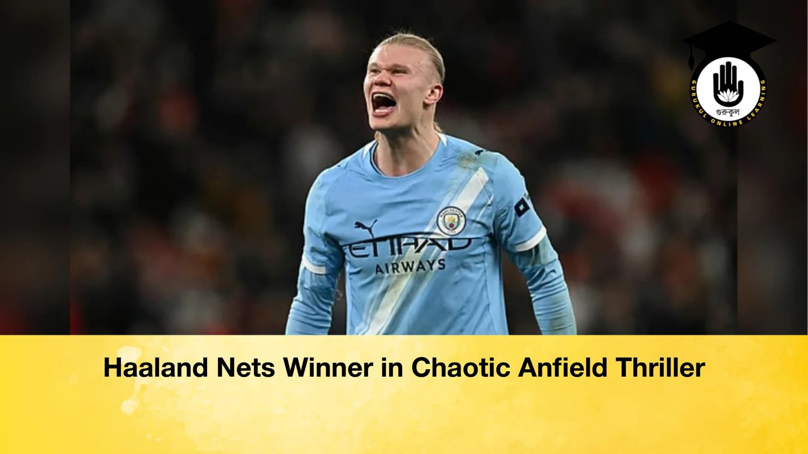 Haaland Nets Winner in Chaotic Anfield Thriller Haaland Nets Winner in Chaotic Anfield Thriller
