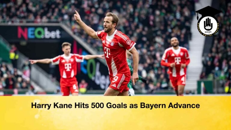 Harry Kane Hits 500 Goals as Bayern Advance