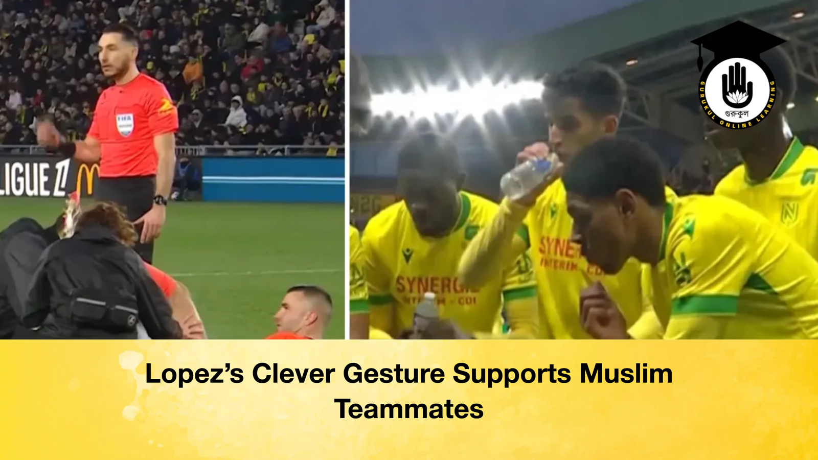 Lopez’s Clever Gesture Supports Muslim Teammates 1 Lopez’s Clever Gesture Supports Muslim Teammates Lopezs Clever Gesture Supports Muslim Teammates Lopez’s Clever Gesture Supports Muslim Teammates