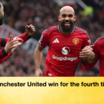 Manchester United win for the fourth time Manchester United win for the fourth time