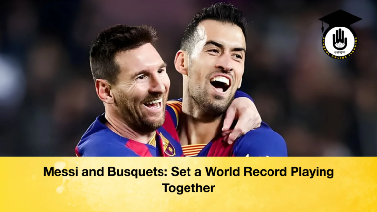 Messi and Busquets Set a World Record Playing Together Messi and Busquets: Set a World Record Playing Together