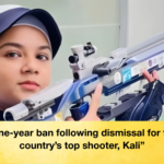 One year ban following dismissal for the countrys top shooter Kali "One-year ban following dismissal for the country's top shooter, Kali"