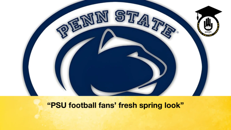 PSU football fans fresh spring look "PSU football fans’ fresh spring look"