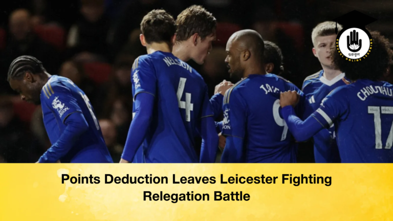 Points Deduction Leaves Leicester Fighting Relegation Battle Points Deduction Leaves Leicester Fighting Relegation Battle