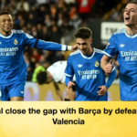 Real close the gap with Barca by defeating Valencia Real close the gap with Barça by defeating Valencia