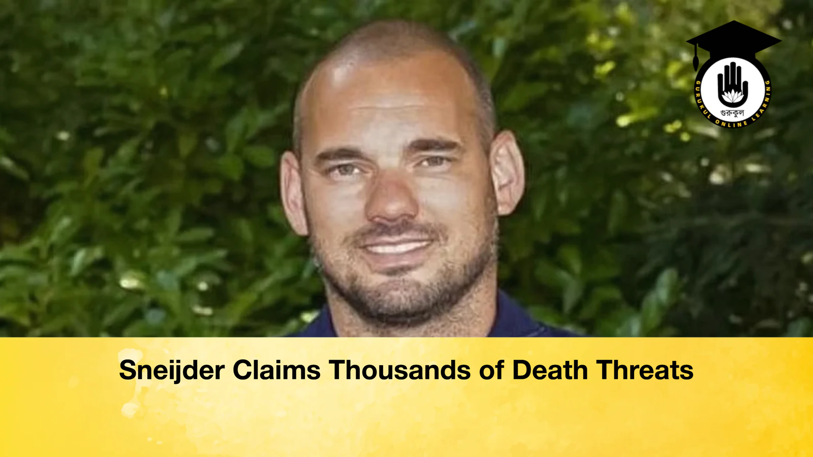 Sneijder Claims Thousands of Death Threats 2 Sneijder Claims Thousands of Death Threats
