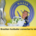 The Brazilian footballer converted to Islam 1 The Brazilian footballer converted to Islam.