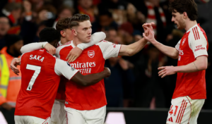 Arsenal lead on Citys slip Barca–Real rivalry intensifies Arsenal lead on City’s slip, Barca–Real rivalry intensifies