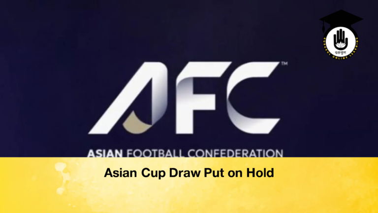 Asian Cup Draw Put on Hold Asian Cup Draw Put on Hold